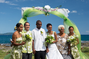 Wedding service near Mele.
