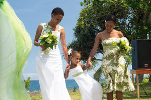 Wedding service near Mele.
