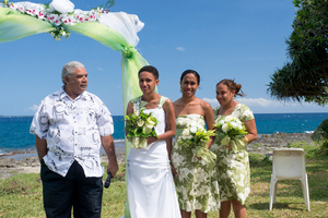 Wedding service near Mele.
