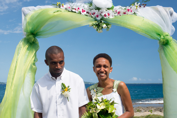 Wedding service near Mele.
