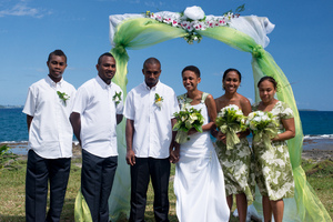 Wedding service near Mele.
