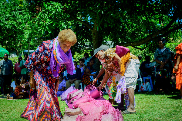 Kastom ceremony in Ohlen.
