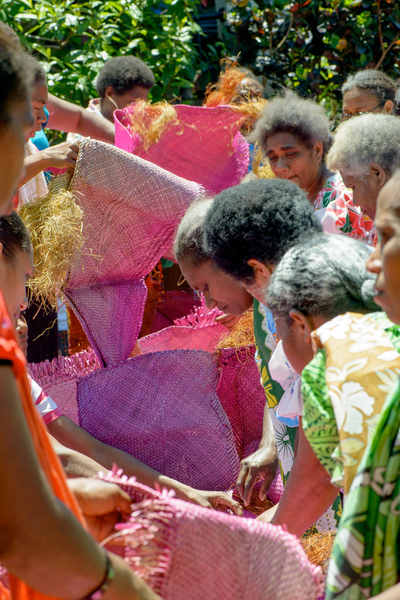 Kastom ceremony in Ohlen.
