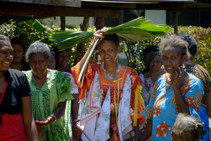 Kastom ceremony in Ohlen.
