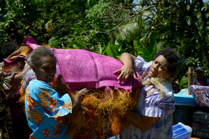 Kastom ceremony in Ohlen.

