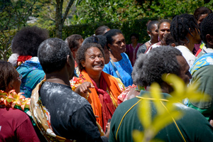 Kastom ceremony in Ohlen.
