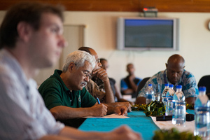 Some shots from an IPv6 strategy session in Port Vila.
