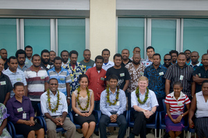 IPv6 Training event at the Reserve Bank in Port Vila.
