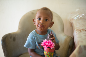 Chocolate smears and decapitated rabbits - what it's all about.
