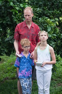 Shots from a memorial tree planting ceremony.
