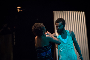 Shots from Wan Smolbag Theatre company's production of Klaem Long Lada Ia.
