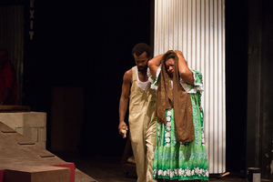 Shots from Wan Smolbag Theatre company's production of Klaem Long Lada Ia.

