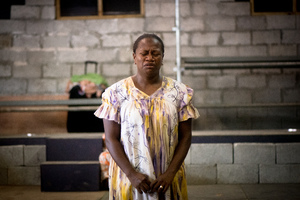 More shots from a rehearsal of Wan Smolbag Theatre's latest show.

