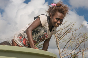 A water dispersion centre in Etas near the Bouffa landfill operated by VanGOV, UNICEF and Oxfam.
