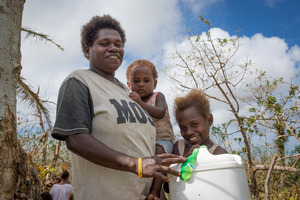A water dispersion centre in Etas near the Bouffa landfill operated by VanGOV, UNICEF and Oxfam.
