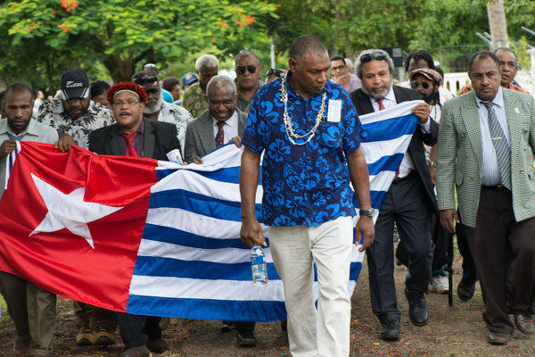 The West Papuan independence movement, newly united, has lodged its application to the Melanesian Spearhead Group for standing as a full member.
