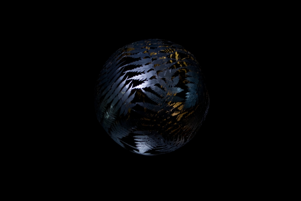 Fern Ball Sculpture
